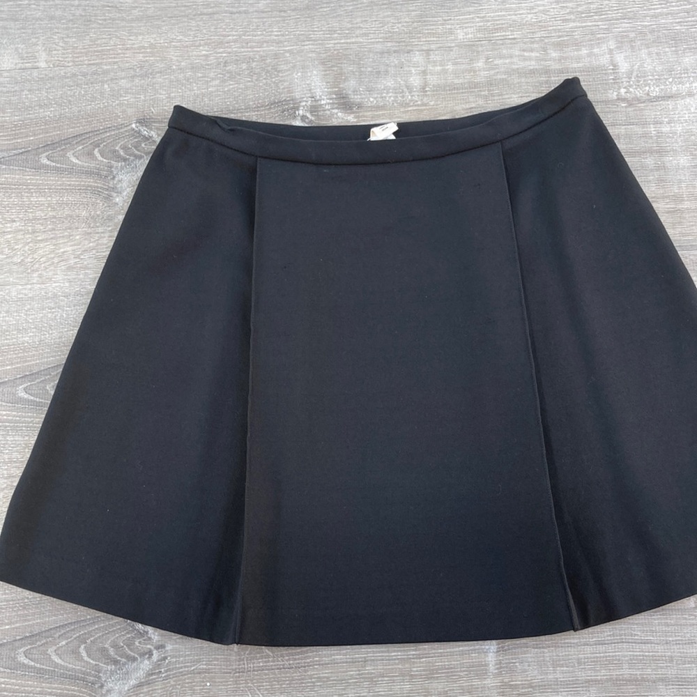 Maison Jules Front pleat skirt